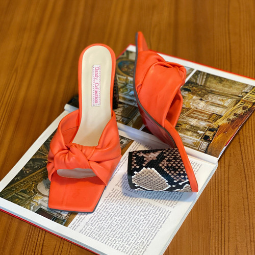 صندل زنانه پاشنه ۶س پهن مدل بوژان دندی کالکشن